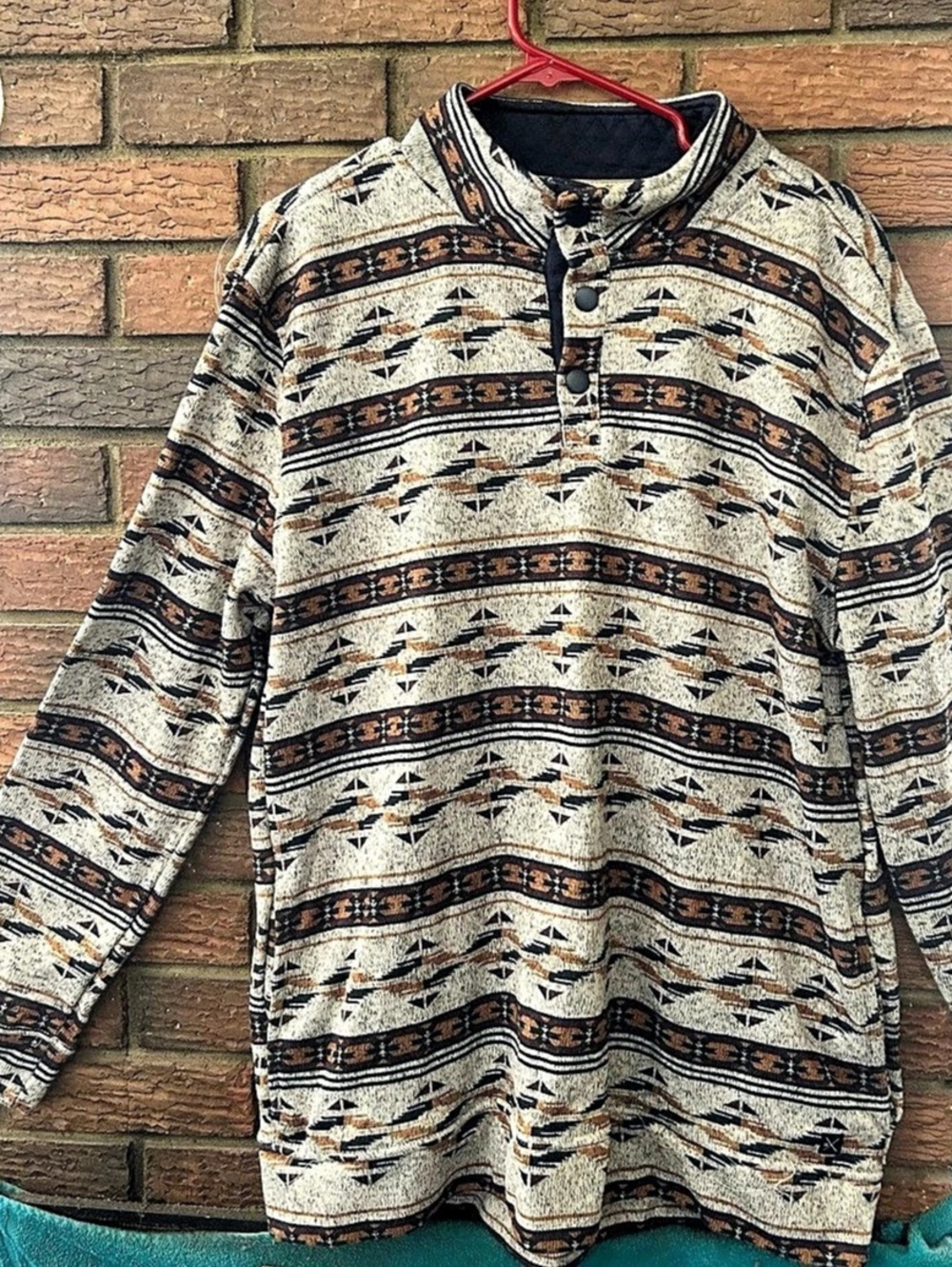 Depart West Men's Geometric Pullover Size XL